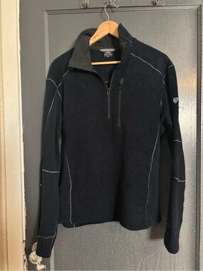 Kuhl Men's Navy Half-Zip Jacket